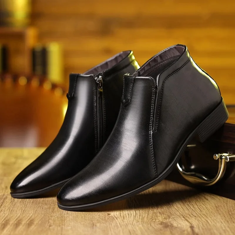 Luxury Mens Boots Fashion High - Men Formal Wear With Boots ulasan dan harga