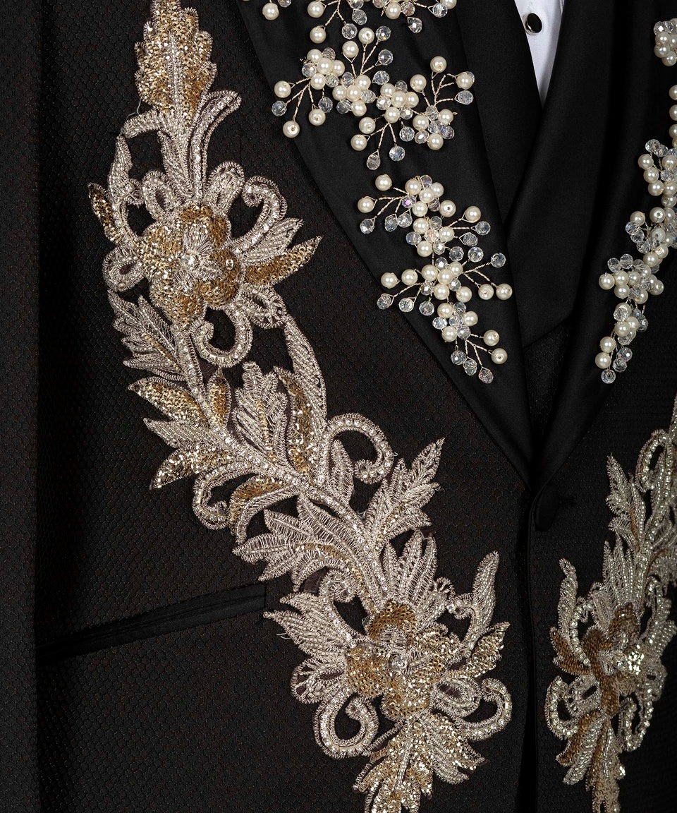 Luxurious Bespoke Wedding Suit - Men Formal Wear Modern ulasan dan harga