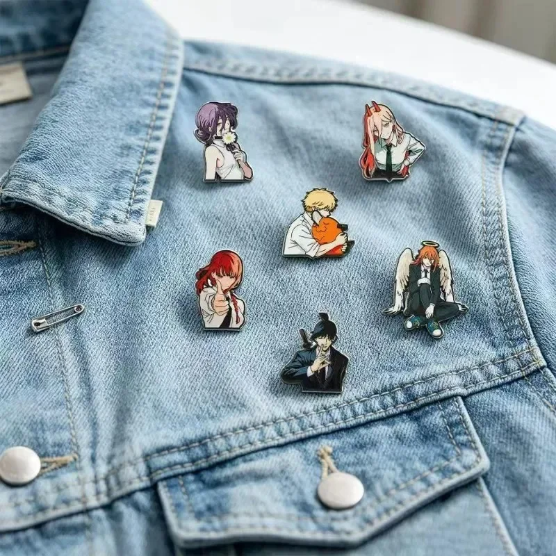 Chainsaw Man Reze Arc Enamel P - Tuxedo Lapel Pin ulasan dan harga