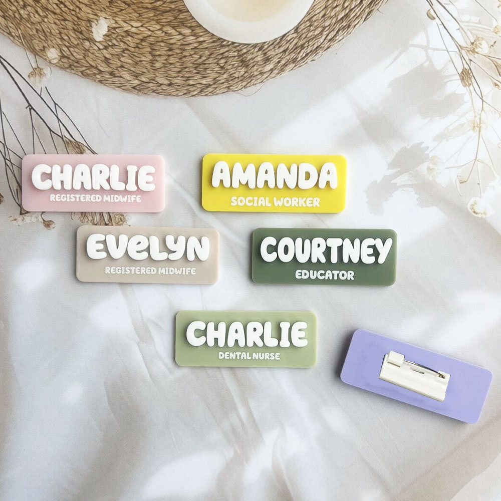 Custom Name Brooch Personalize - Tuxedo Lapel Pin ulasan dan harga