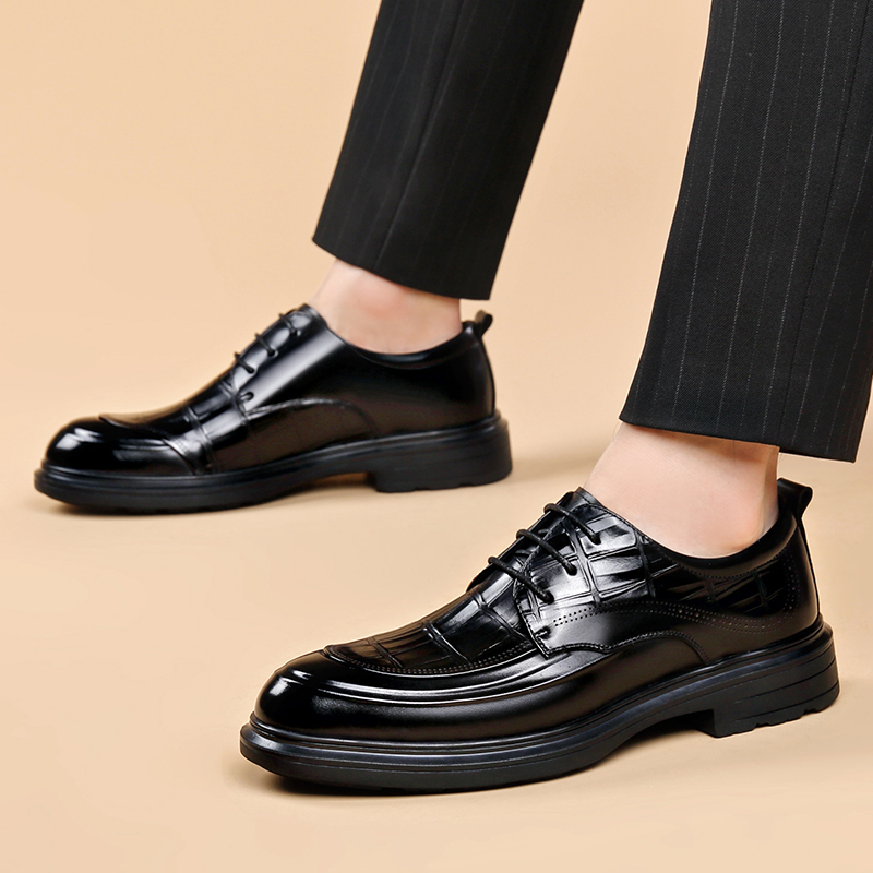 Premium Men's Business Formal  - Formal Men Daily Wear Footwear ulasan dan harga
