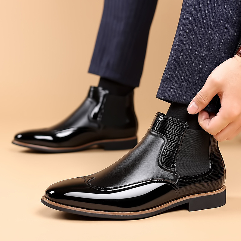 Chelsea Boots for Men Luxury R - Men Formal Wear With Boots ulasan dan harga