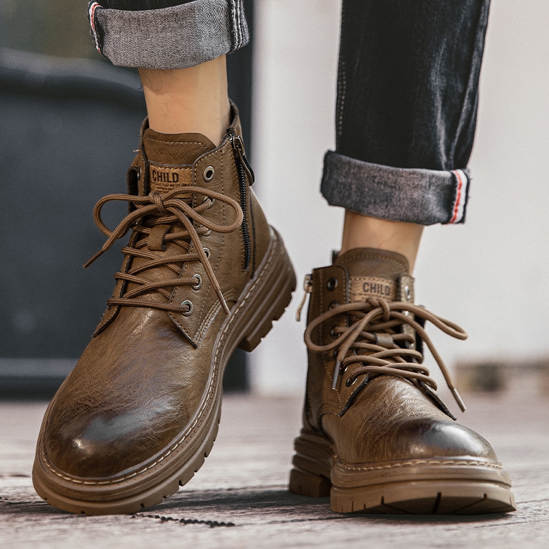 Autumn and Winter warm Men's B - Men Formal Wear With Boots ulasan dan harga